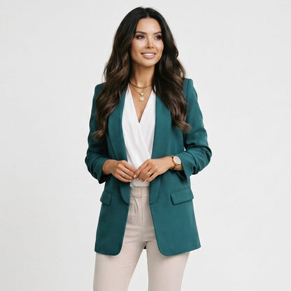 Martina - Elegant Black Blazer for Women