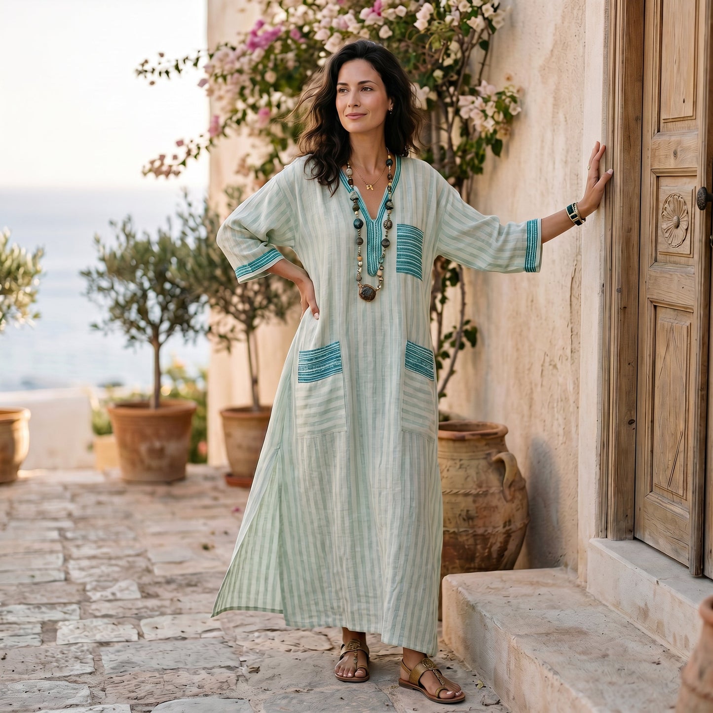 Mia - Airy Elegant Plus Size Summer Dress