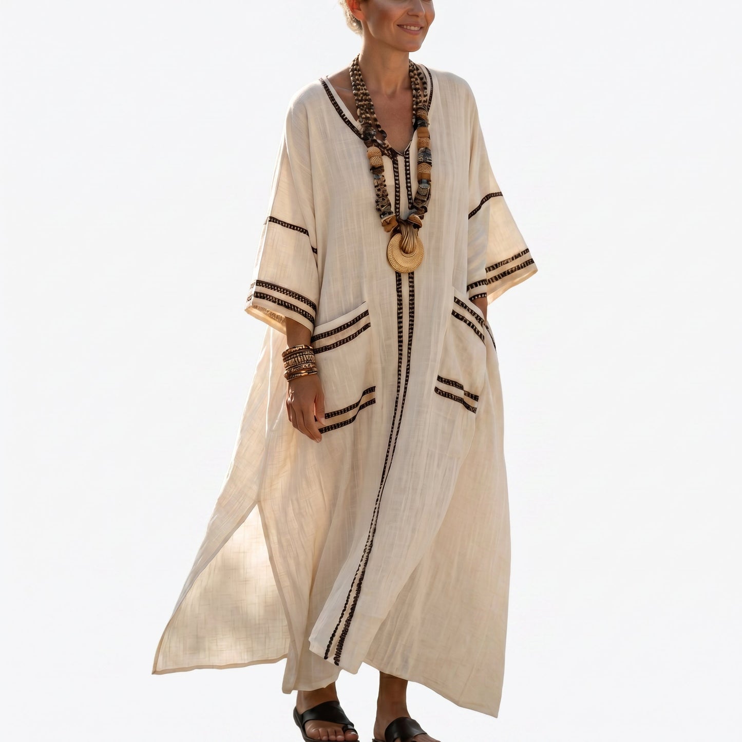 Mia - Airy Elegant Plus Size Summer Dress