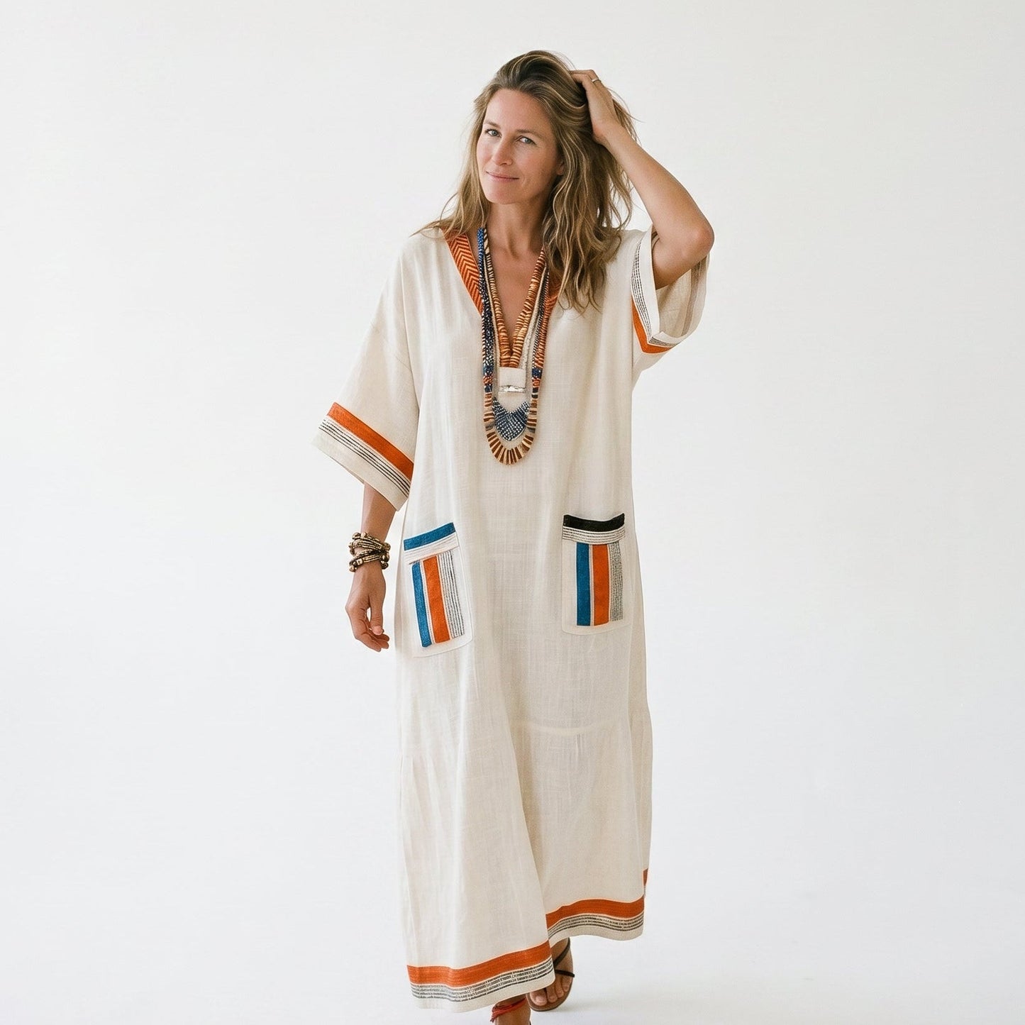 Mia - Airy Elegant Plus Size Summer Dress