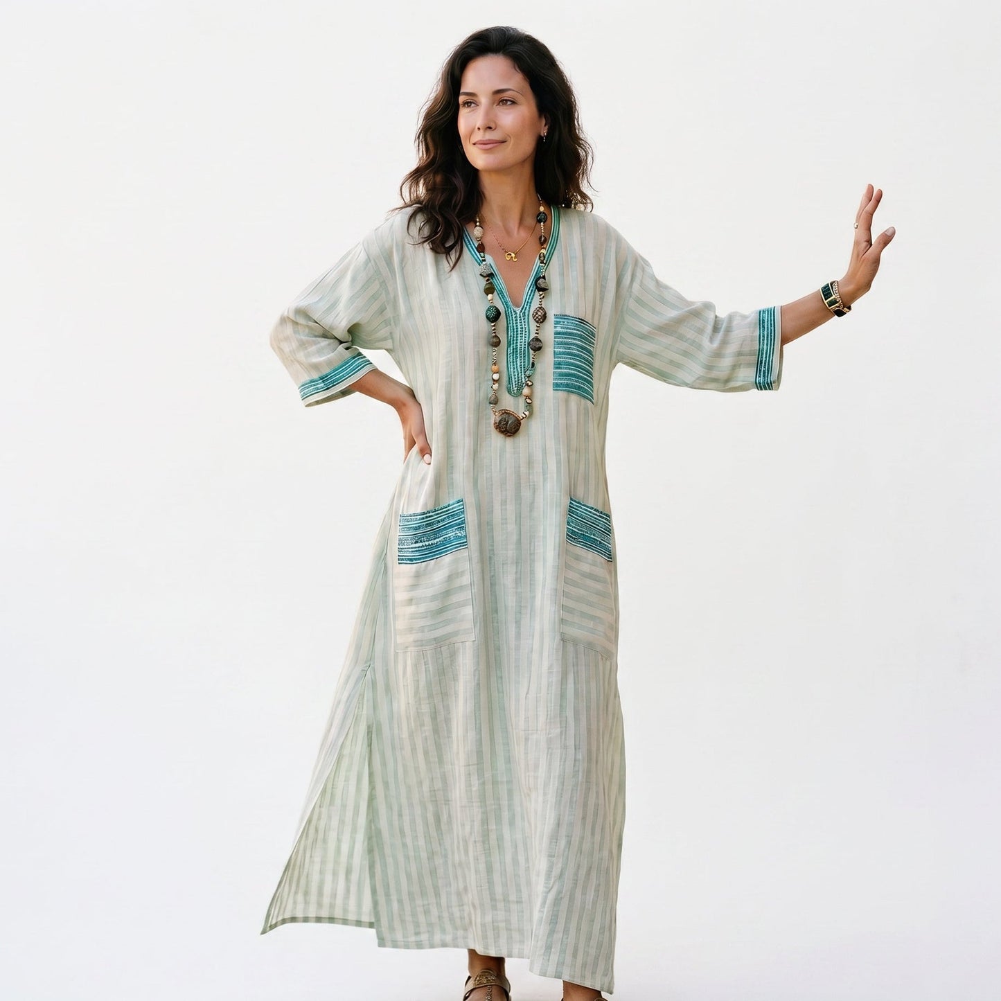 Mia - Airy Elegant Plus Size Summer Dress