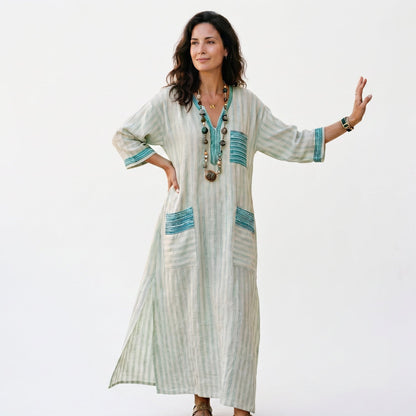 Mia - Airy Elegant Plus Size Summer Dress