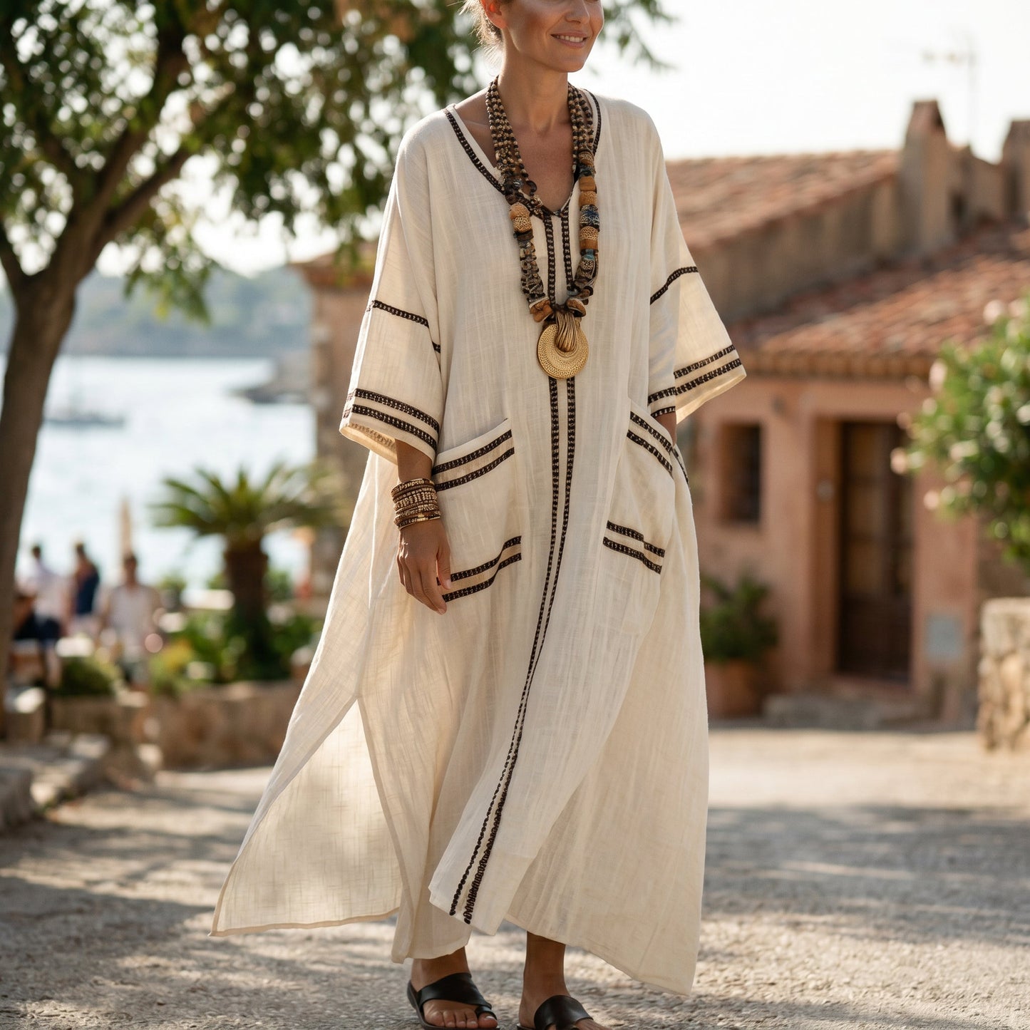 Mia - Airy Elegant Plus Size Summer Dress