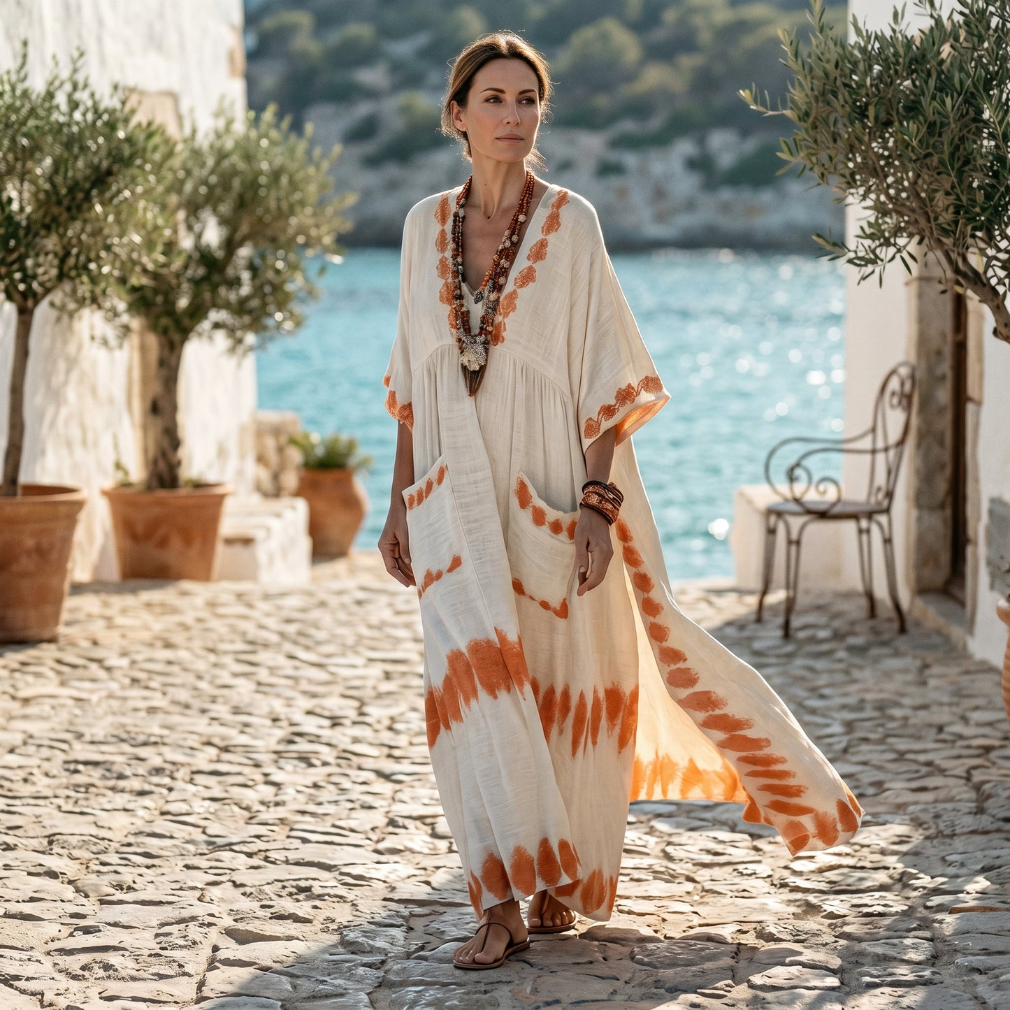 Mia - Airy Elegant Plus Size Summer Dress