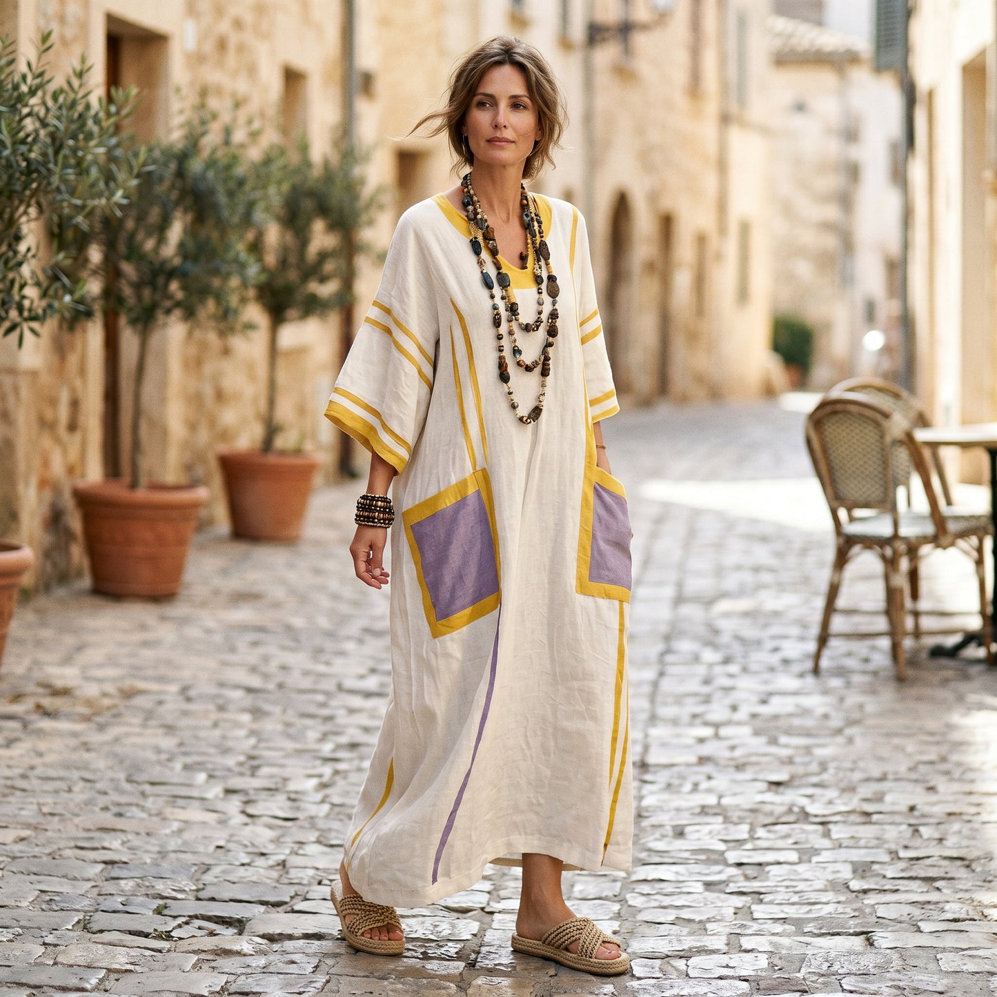 Mia - Airy Elegant Plus Size Summer Dress