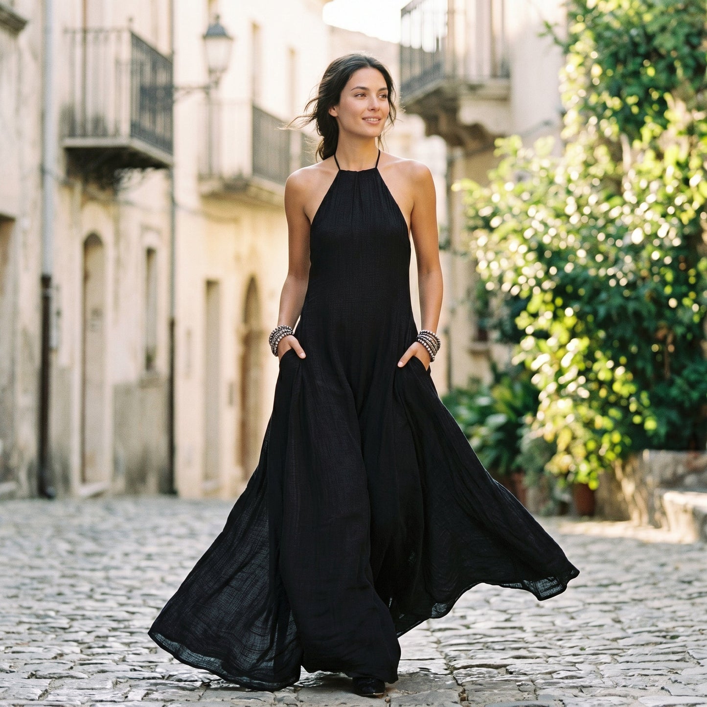Mia - Chic Sleeveless Maxi Dress for Summer