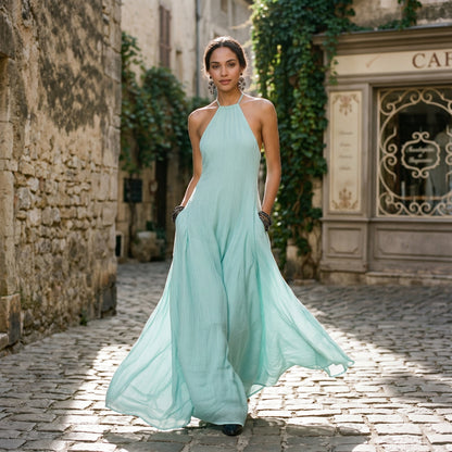 Mia - Chic Sleeveless Maxi Dress for Summer
