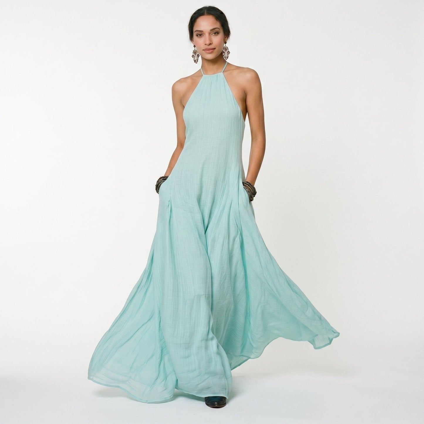 Mia - Chic Sleeveless Maxi Dress for Summer