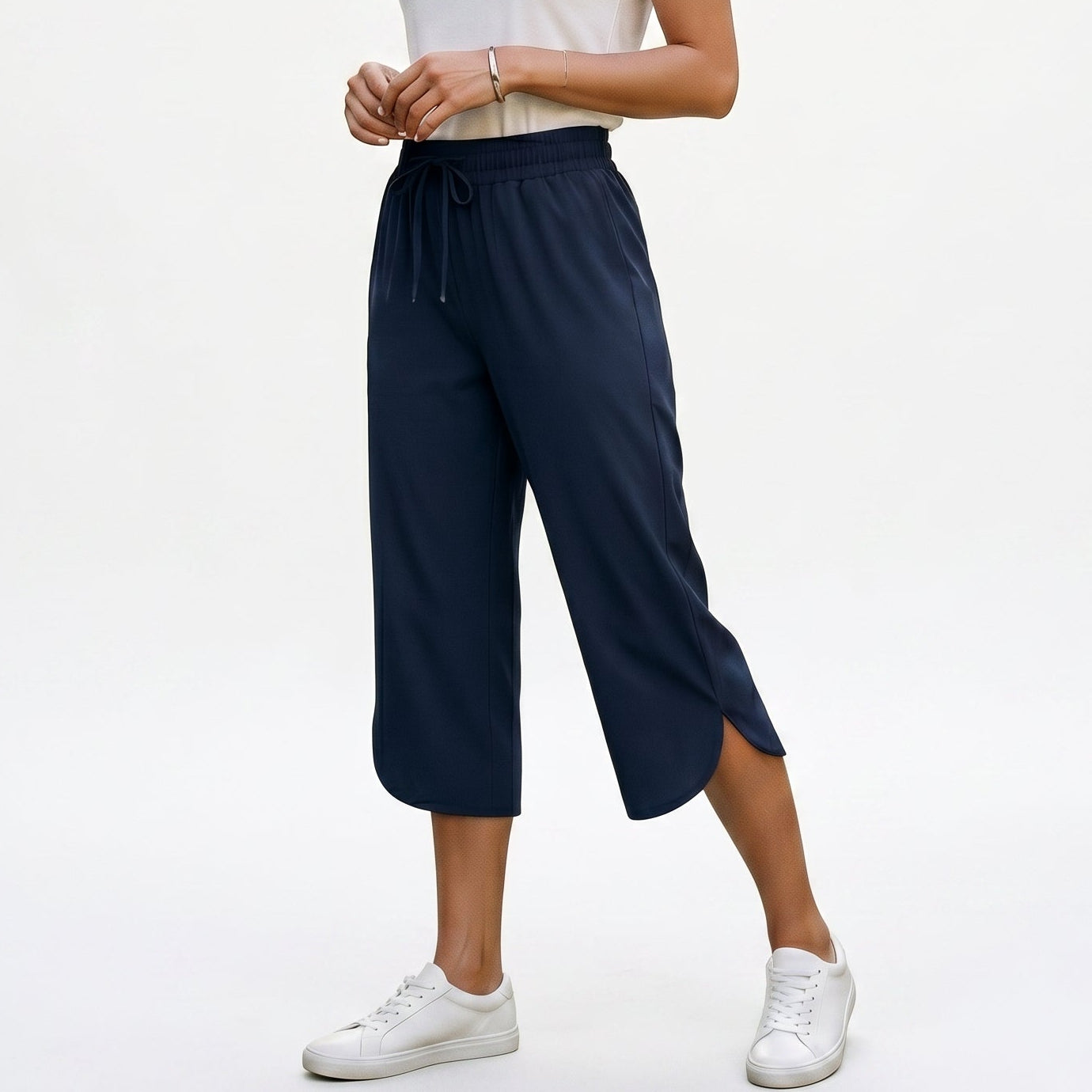 Mia - Lightweight Comfortable Cargo Capris for Ladies