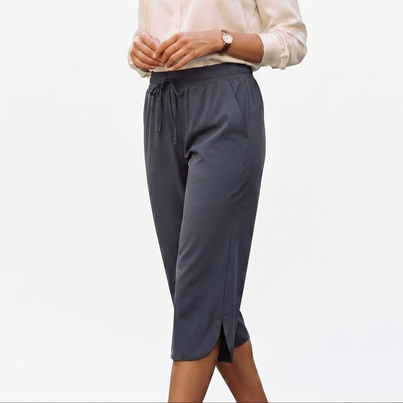 Mia - Lightweight Comfortable Cargo Capris for Ladies