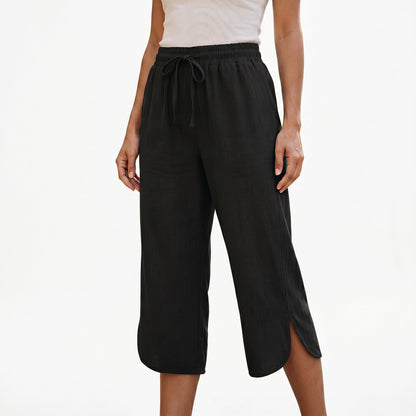 Mia - Lightweight Comfortable Cargo Capris for Ladies
