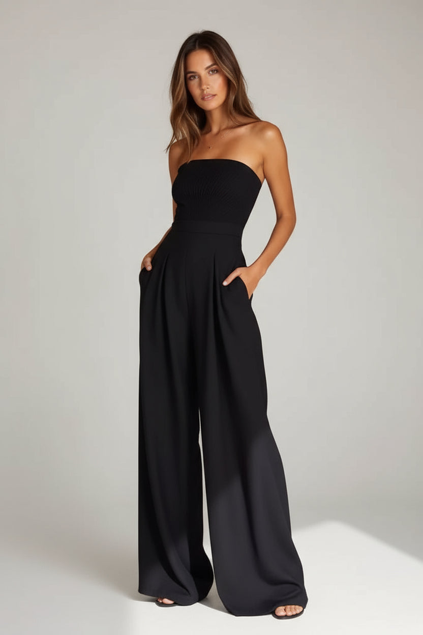 Mia | Elegant Strapless Womens Jumpsuit for Effortless Style