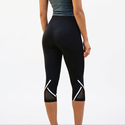 Olivia - Comfortable High Waist Capri Leggings