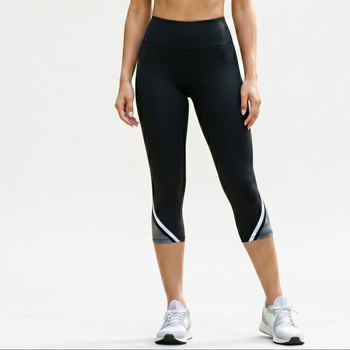Olivia - Comfortable High Waist Capri Leggings