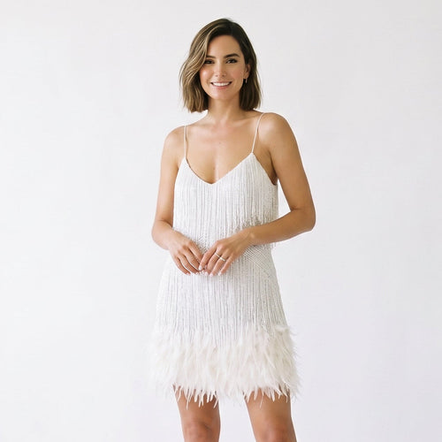 Sabrina - Dazzling Black Cocktail Dress for Parties