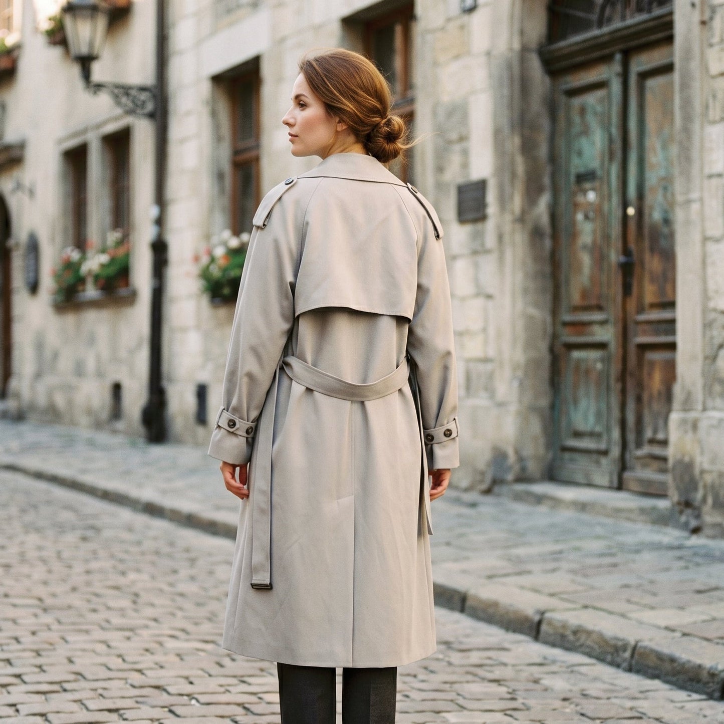 Sabrina - Elegant Women's Trench Coat
