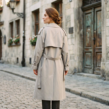 Sabrina - Elegant Women's Trench Coat