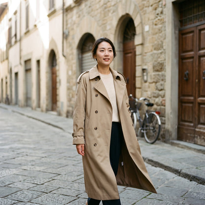 Sabrina - Elegant Women's Trench Coat