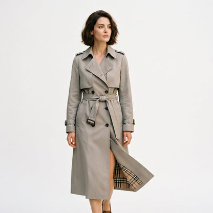 Sophia - Elegant Long Trench Coat for Women