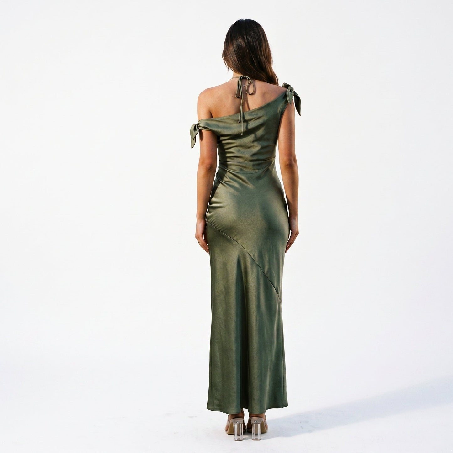 Sophia - Elegant Off-Shoulder Summer Wedding Guest Dress