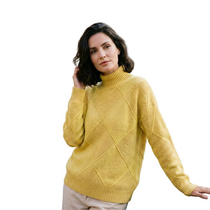 Sophia - Elegant Warm Turtleneck Shirt for Women