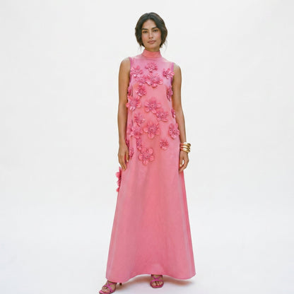 Sophie - Elegant Floral White Maxi Dress for Women