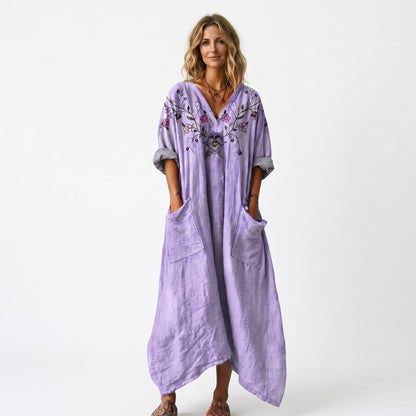 Roxana - Vibrant Bohemian Summer Dress