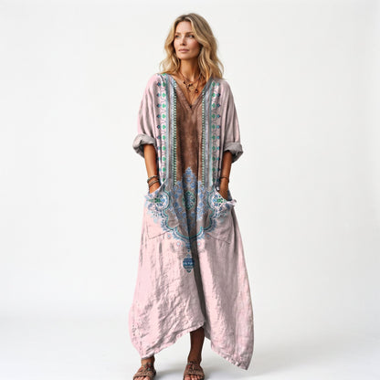Roxana - Vibrant Bohemian Summer Dress
