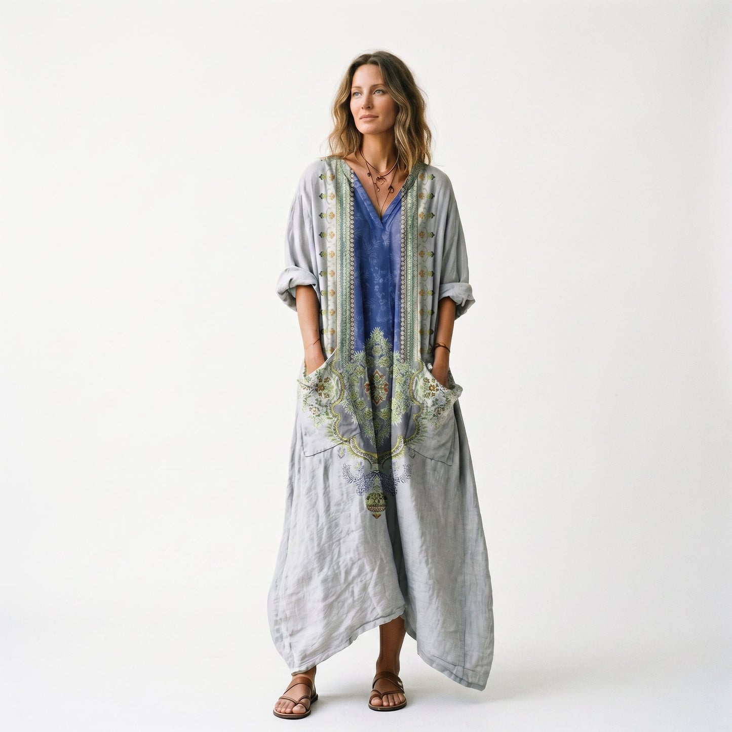 Roxana - Vibrant Bohemian Summer Dress